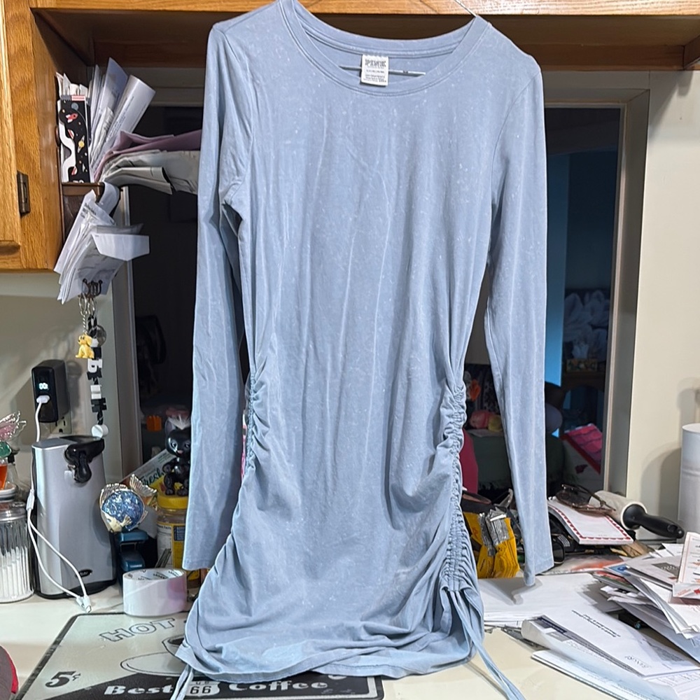 PINK Victoria's Secret Light Blue Midi Dress